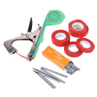 Máquina De Atado Manual Con 6 Roll De Cintas +1 Caja De Estornudos Herramienta De Atado Para Plántulas De Uva Y Pepinos Metal Bypass - details 16