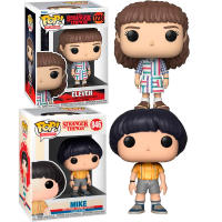 Pack dos Funko  Eleven Once  y Mike 1238    Stranger Things     Pop Vinyl Figura - details 0