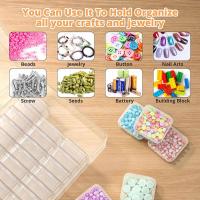 Caja De Almacenamiento Para Pintura Diamante DIY Organizador De Joyería Y Uñas Con 4/12/15/30/45 Grillas Contenedor Para Rhinestones - details 5