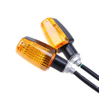 4PCS Lámparas De Señal De Giro Amarillas Para Motocicleta Universal Indicadores De Rotación Bombillas De Señal 12V Accesorios De Bicicleta - details 3