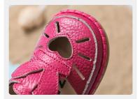 Sandalias De Verano Para Bebés Niñas Cuero Genuino Anticolisión Zapatos Infantiles Princesa Para Niños Playa Transpirables Talla True Fit Con Cierre De Correa - details 9