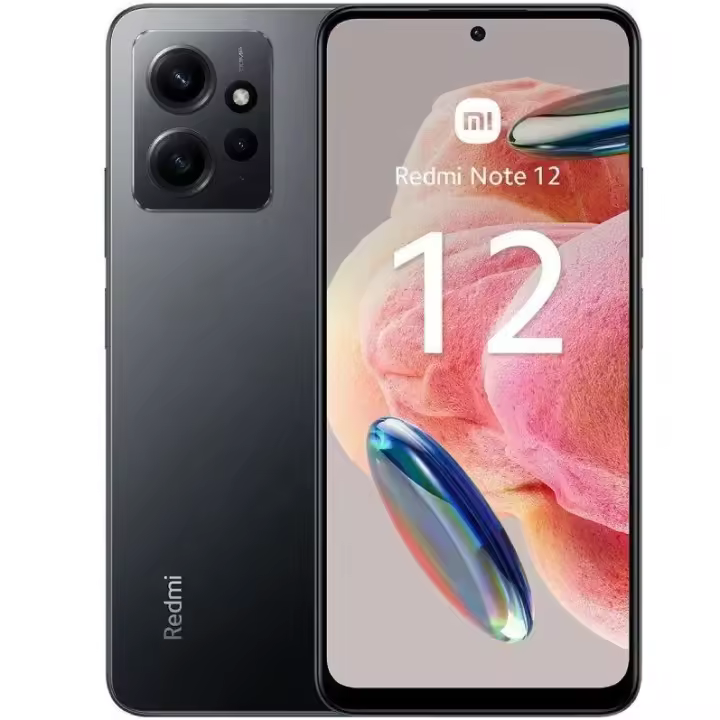 Smartphone Xiaomi Redmi Note 12 4GB/ 64GB/ 6.67"/ Gris Onyx Europeo 3 años Garantia - 1