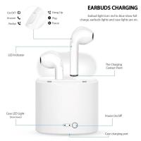 Auriculares Bluetooth Inalambrico TWS i7 Mini, Casco por Bluetooth 5.0 + EDR para Smartphone, MiNi Auriculares Movil Deportivos para IPhone, iPad, AirPods, Duracion 3 - 4 horas, 50mah / 350mah. - details 3