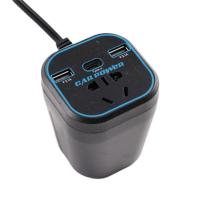 Inversor De Potencia Para Coche 12V/24V a 110V/220V Convertidor Con Cargo Rápido Tipo-C Multi-function Enchufe 3.1A - details 3