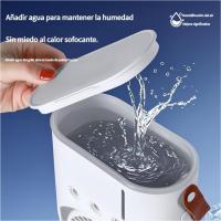 Ventilador de pulverización de tres orificios de enfriamiento con fuerte potencia eólica, cabezal de agitación de escritorio de doble cabezal - details 1