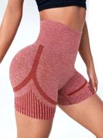 Shorts De Yoga Para Mujer Cintura Alta Fitness Running Pantalones De Gimnasio Levantamiento De Glúteos Sportswear Yoga Push up Shorts De Entrenamiento - details 18