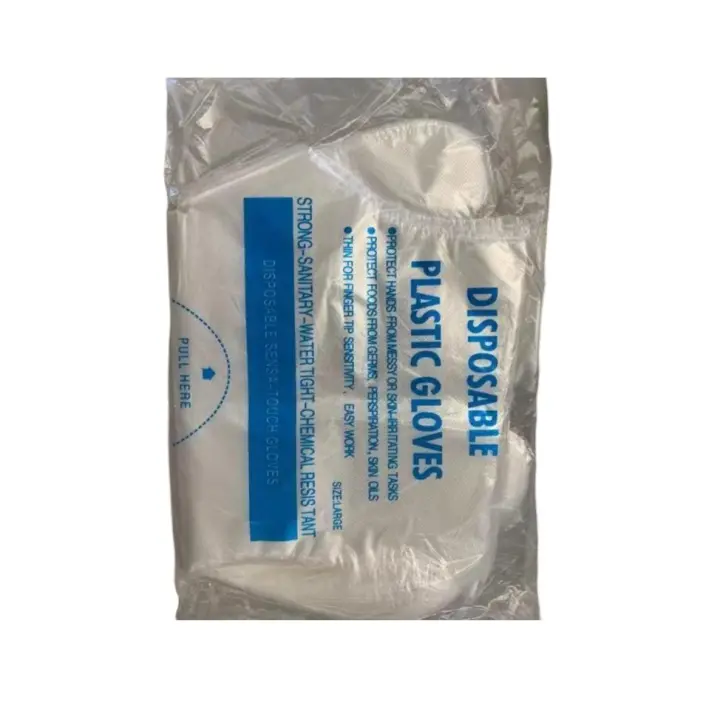 5000 Unidades Guantes Desechables Polietileno Transparente - 1