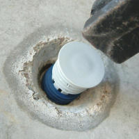 Tapón sellador hidroexpansivo de tubos pasamuros (21 mm de diámetro). Se expande con el agua sellando los agujeros de muros tras el encofrado. Sellador estanco. Fácil colocación. - ANTIHUMEDADES - details 2
