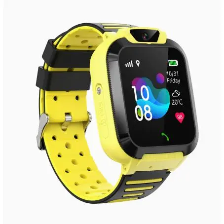 Reloj intelente para niños with Llamada SOS LBS Tracker Cámara impermeable Chat de Voz Teléfono Despertador Reloj inteligente 2G - 1