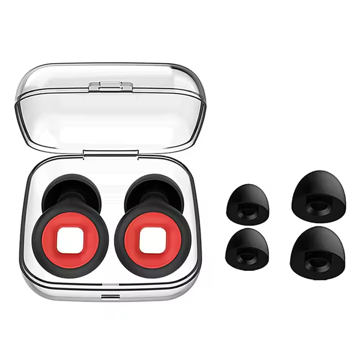 Nuevo Set De Tapones Para Dormir Y Natación De Silicona Reducción De Ruido Aislamiento Acústico Tapones Para Oídos - 1