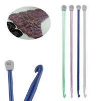 Ganchos De Tejido Tunisiano Afghan Tamaños 2.5mm-11mm Herramienta De Tejido Para Suéteres Y Bufandas Multicolor Aluminio - details 6