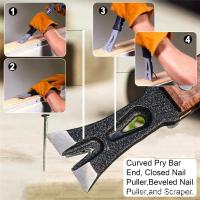 Martillo Multiusos Herramienta De Demolición Con Barra Y Prensa Para Exteriores Y Automóviles Regalo Para Hombres Uso Doméstico Y Camping - details 2
