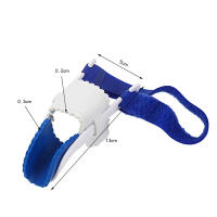 Corrector De Tornejo Ortopédico Para Aliviar El Dolor En El Pie Herramienta De Cuidado Del Pie Corrección De Hallux Valgus Tamaño a Pair Material ABS - details 6