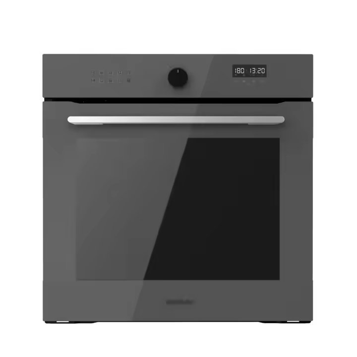 CECOTEC 02817 Horno Integrable 81L Glass Grey con Airfryer y 11 Funciones Automáticas - 1