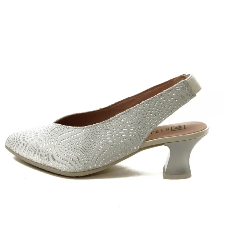 PITILLOS mod. 5750 salón para mujer en piel natural, sin cordones - 1