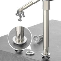 Juego De 12 Piezas De Cabezas De Tornillo Torx Durables Electroplacados Con Agujeros Hexagonales T5-T40 Herramienta De Desarmado Profesional - details 0