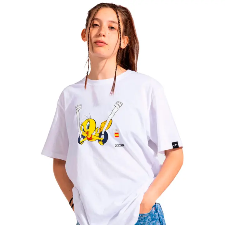 JOMA  Manga Corta LOONEY TUNES BLANCO 101739D7200A JJOO PARIS 2024 - 1