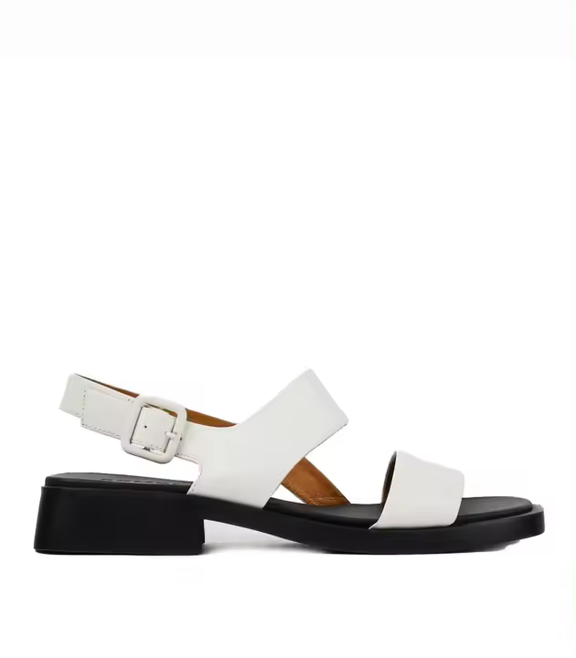 SANDALIAS BLANCAS DE PIEL PARA MUJER CAMPER DANA K201486-007 - 1