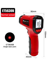 TOOLTOP ET6530B/ET6530C Termómetro Infrarrojo Digital Handheld 50~600℃ Medidor De Temperatura No Contacto Con Punto De Laser - details 12