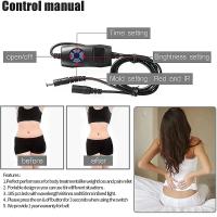Cinturón De Masaje De Terapia De Luz Roja Para Relaxar Musculos Inflamados Y Mejorar La Circulación Sanguínea Cinturón Shaping De Cintura Con Luz Roja 4 Niveles De Intensidad - details 5
