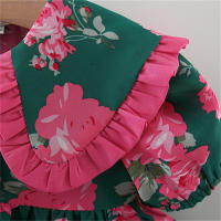 Vestido De Princesa Para Niñas Estilo Coreano Verano Vestido De Tule Fresco Con Estampado Largo Hasta La Rodilla Para Bebés De 0 a 1 Año - details 5