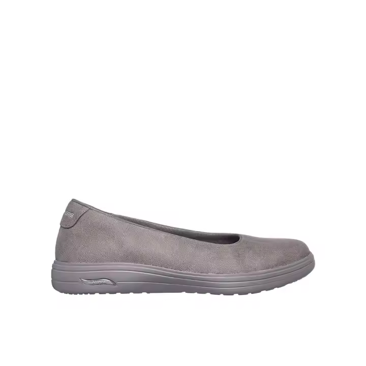 Skechers 138901_DKTP Bailarinas para mujer color topo en sintético 82308 - 1
