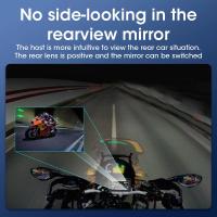 Monitor Portátil Srnubi 7 Pulgadas Para Motocicleta Con Pantalla LCD IPX7 Impermeable Para Wireless Apple Carplay Android Auto Moto Car Play Sistema De Visión Trasera Para Vehículos - details 15