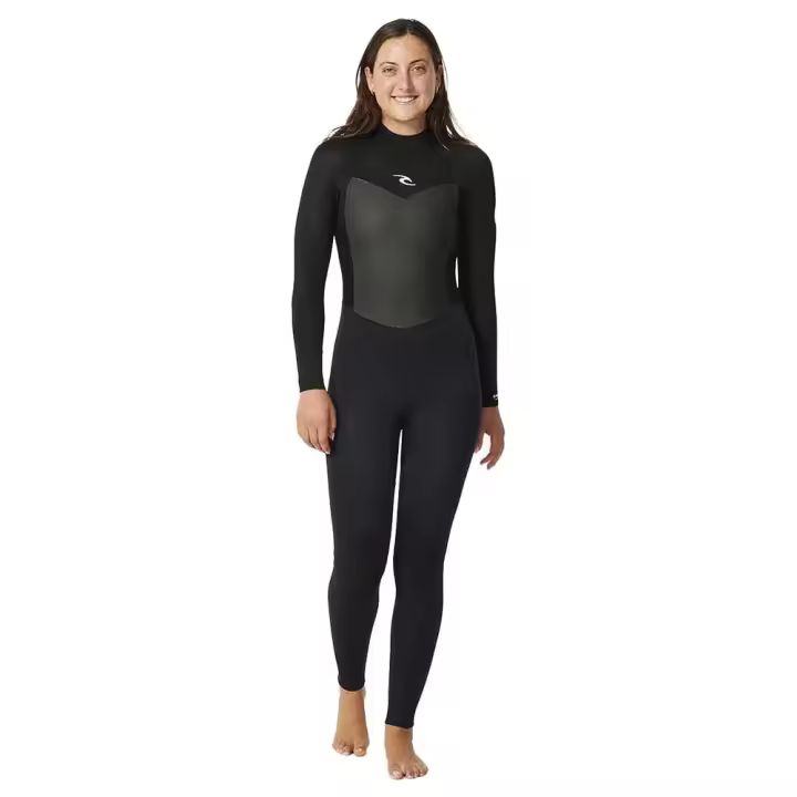 Rip Curl Traje De Neopreno De Manga Larga Con Cremallera Trasera Omega 43gb Steamer - 1