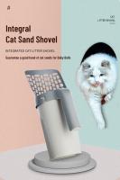 Escobilla Para Arenero De Gato 1pc Filtrador De Arenero Sifter Neater Shovel Para Mascotas Plástico Herramientas Para Gatos - details 0
