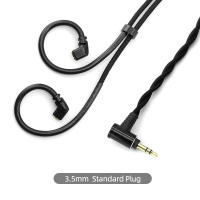 Cable De Repuesto FAAEAL Para Auriculares QDC/MMCX/2Pin 0.78mm Cable De Upgrades Para KZ ZSN pro TRN Shure SE315 Metálico - details 4