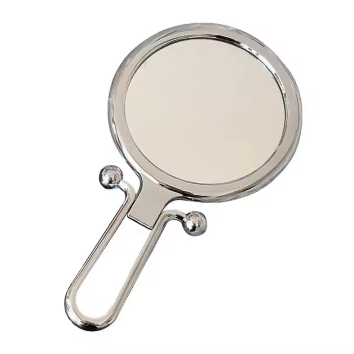 Espejo de mano plegable con aumento de 10x y espejo de viaje con imagen real (10x) - 1