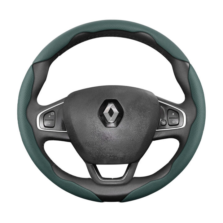 Cubierta De Volante De Cuero Transpirable Para Renault Seguro Y Duradero Diseño De Libera Carga Rápida No Eslipiente Adecuado Para Megane 3 2 4 Clio4 5 Captur Trafic Scenic Austral Kangoo Arkana Kadjar Master Fluence Zoe Twingo Qm6