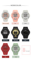 Reloj Deportivo Militar SANDA G Style Para Hombre Y Mujer Pantalla Digital LED Reloj Luminoso Resistente Al Agua Con Luz Trasera Y Alarmas - details 13