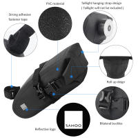 Bolsa De Sillín Para Bicicleta Gran Capacidad MTB Road Bike Accesorio De Almacenamiento Para Bicicleta Impermeable De Poliéster - details 4