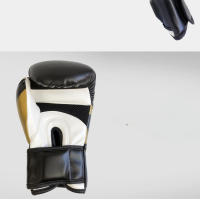 Guantes De Boxeo Profesionales PU Cuero 6/8/10/12oz Para MMA Sanda Entrenamiento Y Boxeo De Muay Thai Unisex - details 1