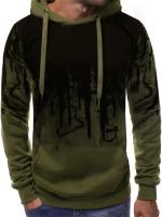 Conjunto Deportivo De Otoño Invierno Para Hombres Camuflaje Con Capucha + Pantalones 2 Piezas Preppy Style Cotton Jogging - details 2