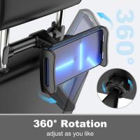 Soporte para teléfono móvil/Tableta,Soporte Ajustable para tabletas/Teléfonos de 4 A 11 Pulgadas (Negro) - details 0