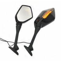 Espejo Retrovisor Para Vehículos Eléctricos Con Amplio Campo De Visión Y Luz LED Universal Para Motocicletas Pieza De Repuesto - details 5
