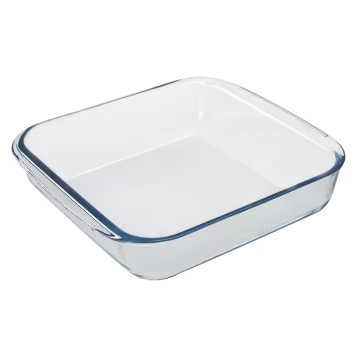 Oryx Fuente Horno Cristal Borosilicato Cuadrada 11L Ideal Ensaladas Postres Cocina Resistente a Temperaturas Altas y Bajas - 1