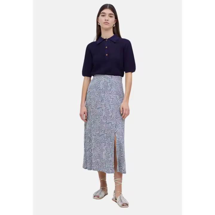 Yerse - 42826_155 - Falda Midi 100% Viscosa - Mujer - 1
