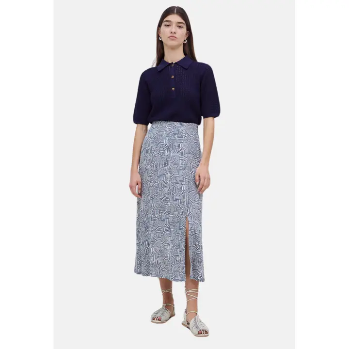 Yerse - 42826_155 - Falda Midi 100% Viscosa - Mujer - 1