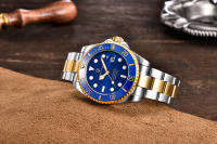 Reloj Mecánico De Lujo PAGANI DESIGN Para Hombre 2025 Oro Automático Resistente Al Agua Acero Inoxidable Con Cristal De Zafiro - details 4