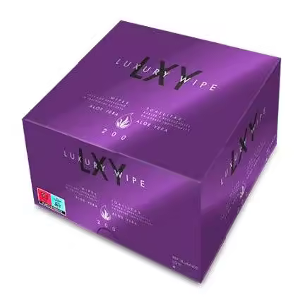 Toallitas Luxury Wipe de Aloe Vera (Pack de 200 Unidades) - 1