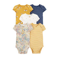 Ropa para niños, novedad de verano, mono triangular de manga corta para bebés, ropa para gatear, mono de bebé de cinco piezas - details 19