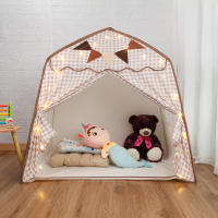 Carpa Infantil Portátil Para Interior Y Exterior Con Diseño De Torreón De Princesa Y Tipi Para Niñas Y Niños Juguete Grande Plegable - details 1