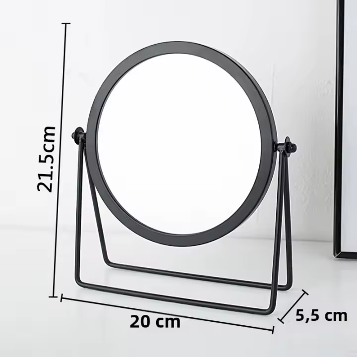 Espejo De Maquillaje Portátil Para Mesa Dormitorio Grande Pequeño Para Estudiantes Espejo De Vestir Para El Hogar - 1