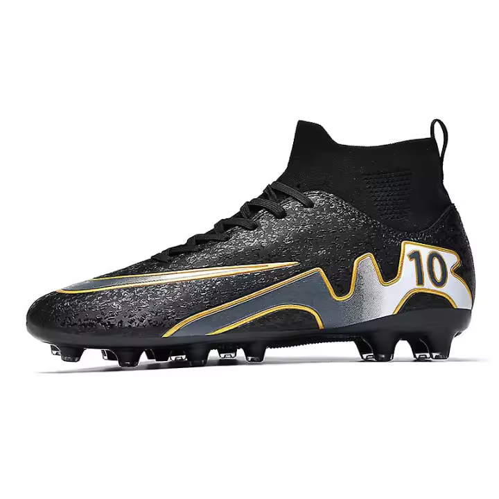 Mens Soccer Shoes Non-Slip Football Boots Cleats Grass Soccer Sneakers  4C2499 - 1