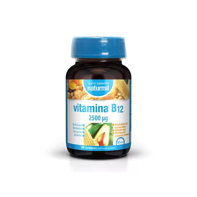 VITAMINA B12  2500 µg  60 comprimidos Dietmed - 1