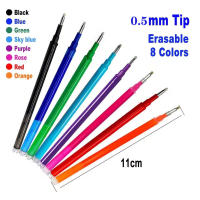 8pcs Rotulador De Gel Erasable 0.7mm Multicolor Para Dibujo Y Escritura Suministros Escolares Y De Oficina Material Plástico - details 6