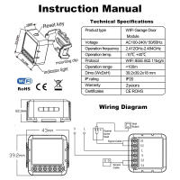 Controlador De Puerta De Garaje Inteligente Tuya Zigbee/WiFi Con Control Remoto Por Voz Compatible Con Alexa Y Google Home Assistant - details 10